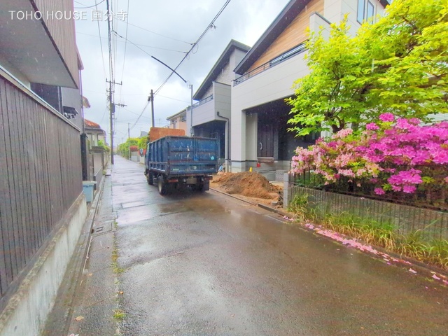 東京都府中市本町２丁目の新築戸建て外構写真 2025年5月1日撮影