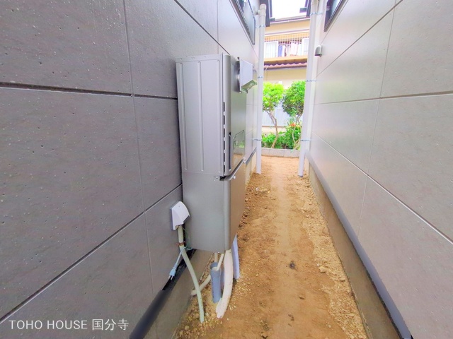 東京都府中市本町２丁目の新築戸建て外構写真 2025年5月1日撮影