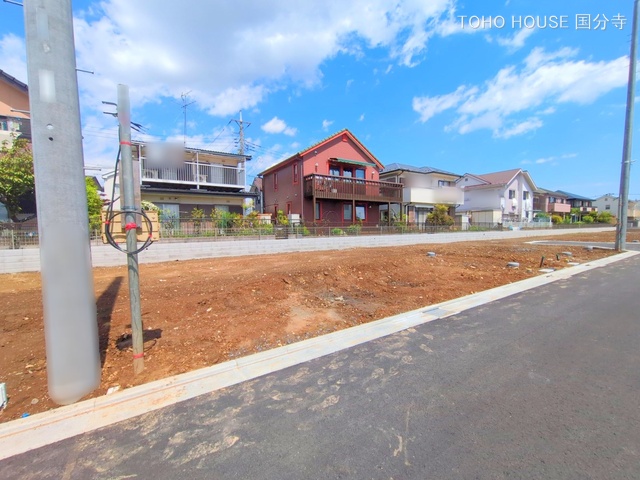 東京都府中市四谷4丁目の新築戸建て更地・土地写真 2025年4月28日撮影