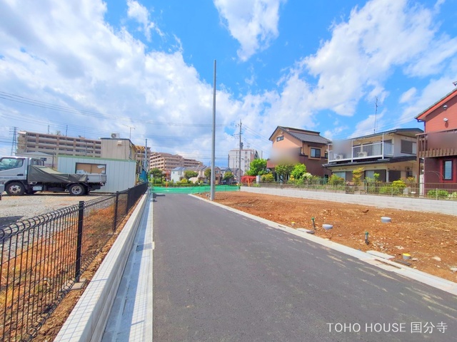 東京都府中市四谷4丁目の新築戸建て更地・土地写真 2025年4月28日撮影
