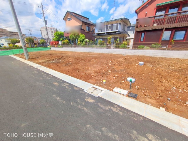 東京都府中市四谷4丁目の新築戸建て更地・土地写真 2025年4月28日撮影