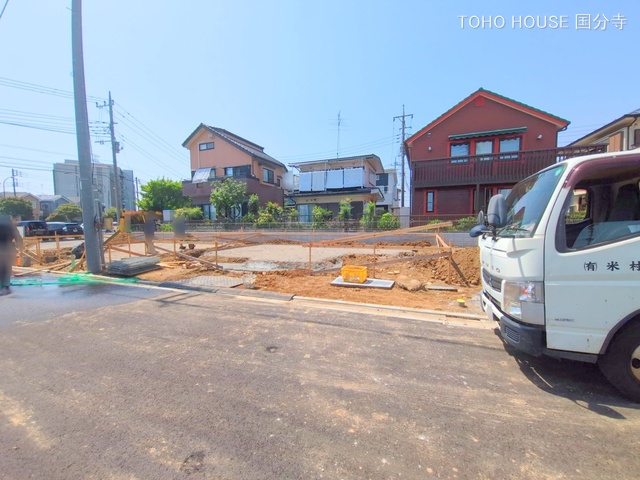 東京都府中市四谷4丁目の新築戸建て基礎写真 2025年5月19日撮影
