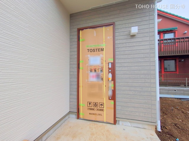 東京都府中市四谷4丁目の新築戸建て外構写真 2025年7月15日撮影