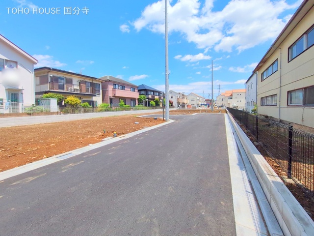 東京都府中市四谷4丁目の新築戸建て更地・土地写真 2025年4月28日撮影