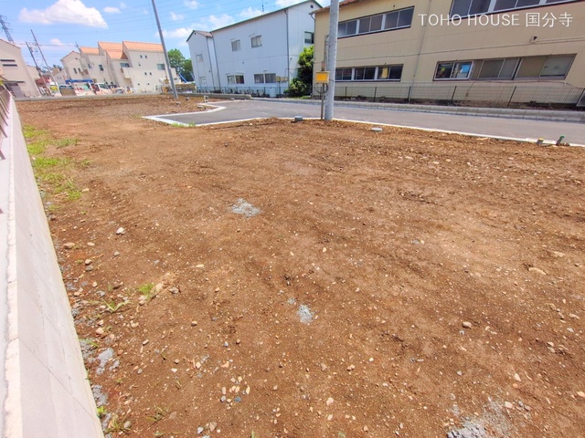 東京都府中市四谷4丁目の新築戸建て更地・土地写真 2025年4月28日撮影