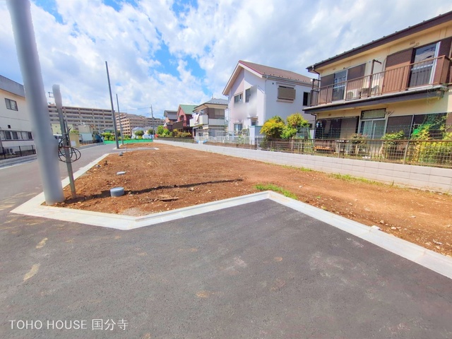 東京都府中市四谷4丁目の新築戸建て更地・土地写真 2025年4月28日撮影