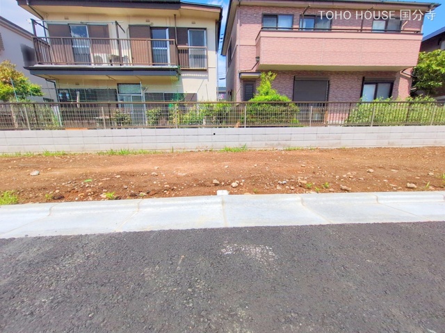 東京都府中市四谷4丁目の新築戸建て更地・土地写真 2025年4月28日撮影
