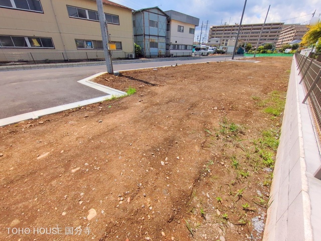 東京都府中市四谷4丁目の新築戸建て更地・土地写真 2025年4月28日撮影