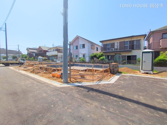 東京都府中市四谷4丁目の新築戸建て基礎写真 2025年5月19日撮影