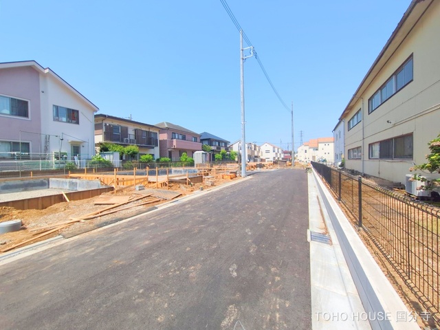 東京都府中市四谷4丁目の新築戸建て基礎写真 2025年5月19日撮影