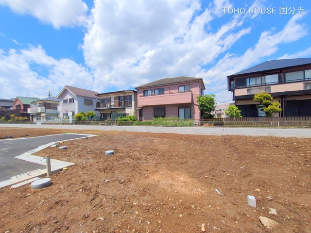 東京都府中市四谷4丁目の新築戸建て更地・土地写真 2025年4月28日撮影