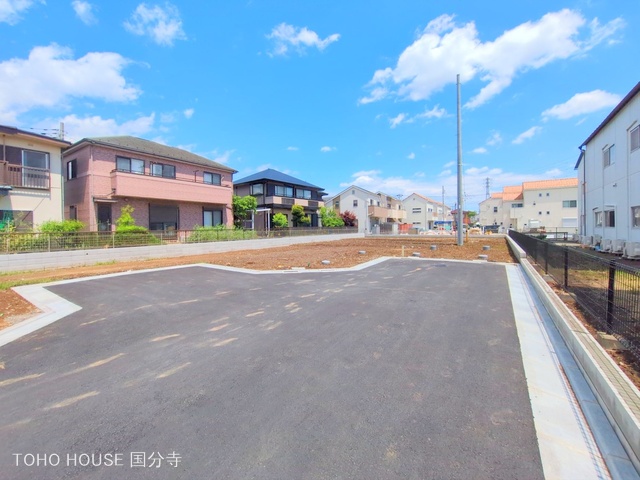 東京都府中市四谷4丁目の新築戸建て更地・土地写真 2025年4月28日撮影