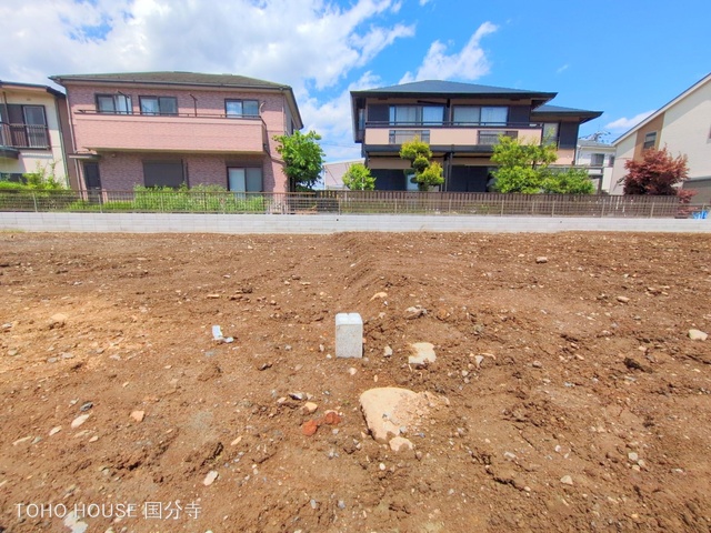 東京都府中市四谷4丁目の新築戸建て更地・土地写真 2025年4月28日撮影