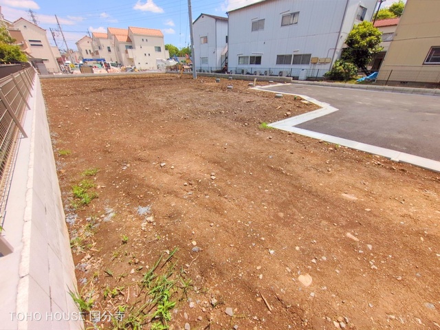東京都府中市四谷4丁目の新築戸建て更地・土地写真 2025年4月28日撮影
