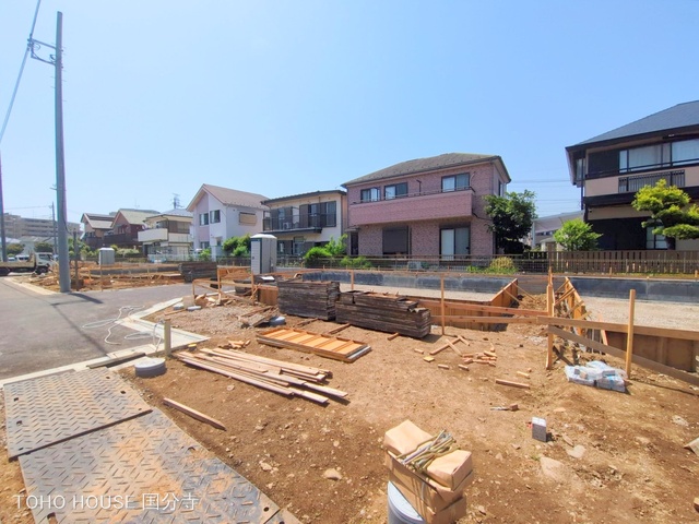 東京都府中市四谷4丁目の新築戸建て基礎写真 2025年5月19日撮影