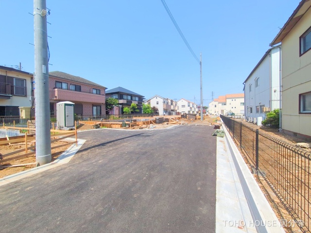東京都府中市四谷4丁目の新築戸建て基礎写真 2025年5月19日撮影