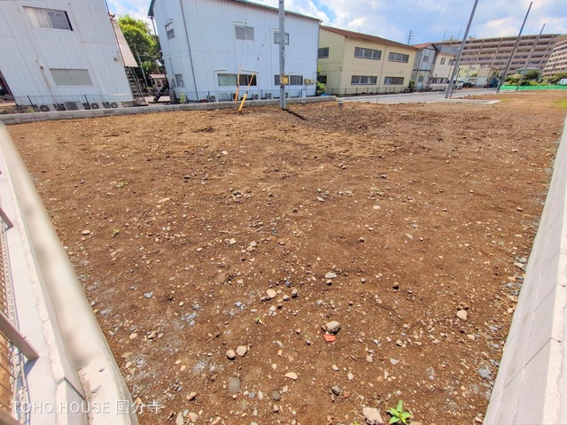 東京都府中市四谷4丁目の新築戸建て更地・土地写真 2025年4月28日撮影