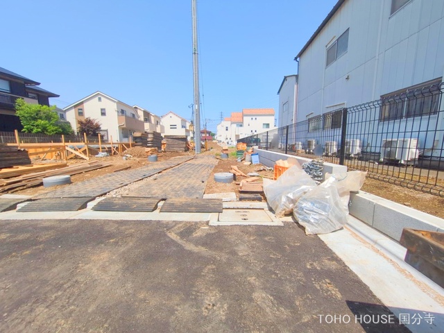 東京都府中市四谷4丁目の新築戸建て基礎写真 2025年5月19日撮影