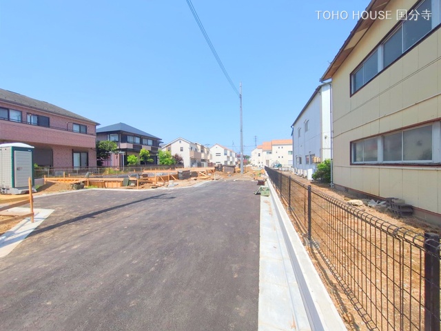 東京都府中市四谷4丁目の新築戸建て基礎写真 2025年5月19日撮影