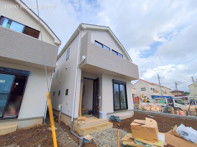 東京都府中市四谷4丁目の新築戸建て外構写真 2025年7月15日撮影