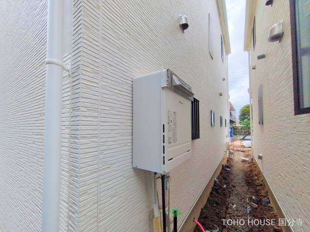 東京都府中市四谷4丁目の新築戸建て外構写真 2025年7月15日撮影