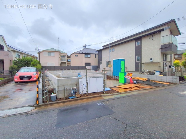 東京都国分寺市東元町1丁目の新築戸建て基礎写真 2025年7月14日撮影