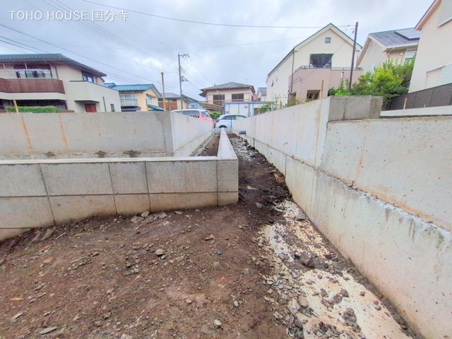 東京都国分寺市東元町1丁目の新築戸建て基礎写真 2025年7月14日撮影