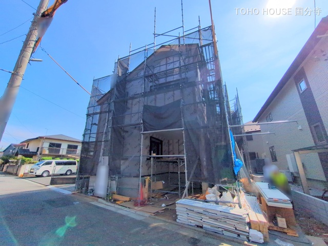 東京都国分寺市東元町1丁目の新築戸建てシート写真 2025年8月20日撮影