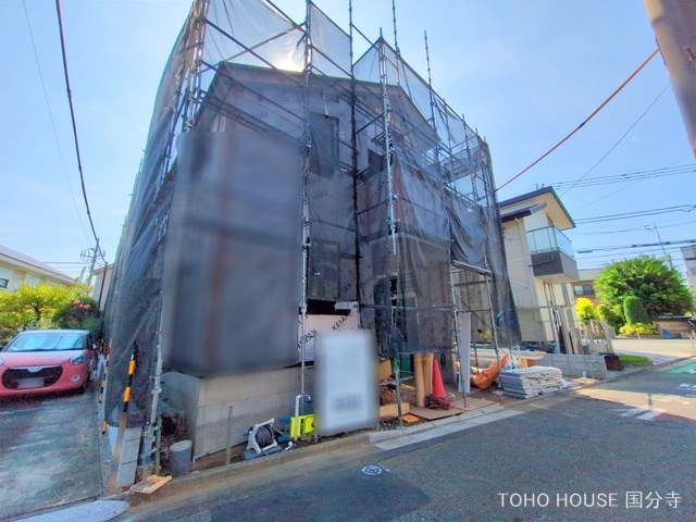 東京都国分寺市東元町1丁目の新築戸建てシート写真 2025年8月20日撮影