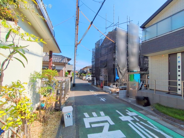 東京都国分寺市東元町1丁目の新築戸建てシート写真 2025年8月20日撮影