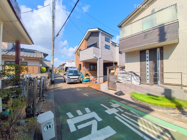 東京都国分寺市東元町1丁目の新築戸建て外構写真 2025年9月15日撮影