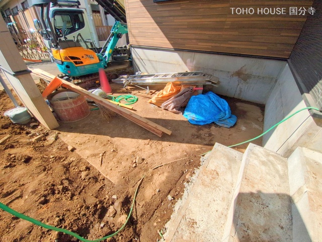 東京都国分寺市東元町1丁目の新築戸建て外構写真 2025年9月15日撮影
