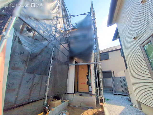 東京都国分寺市東元町1丁目の新築戸建てシート写真 2025年8月20日撮影