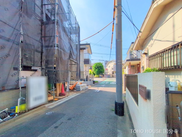 東京都国分寺市東元町1丁目の新築戸建てシート写真 2025年8月20日撮影