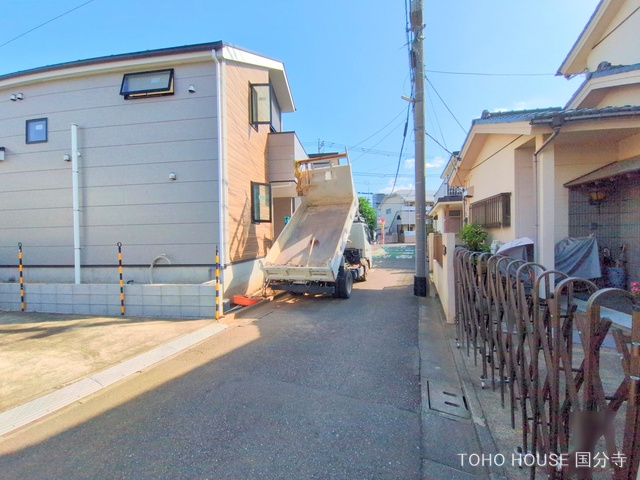 東京都国分寺市東元町1丁目の新築戸建て外構写真 2025年9月15日撮影