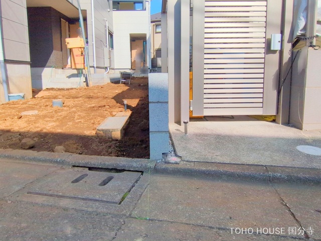 東京都国分寺市東元町1丁目の新築戸建て外構写真 2025年9月15日撮影
