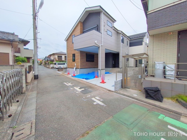 東京都国分寺市東元町1丁目の新築戸建て完成写真 2025年10月13日撮影
