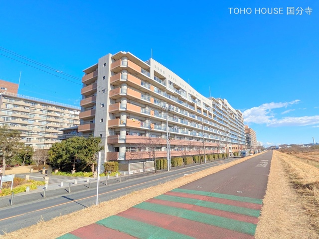 東京都府中市住吉町２丁目のマンション『ラヴィラ府中多摩川』外観写真 2025年1月7日撮影