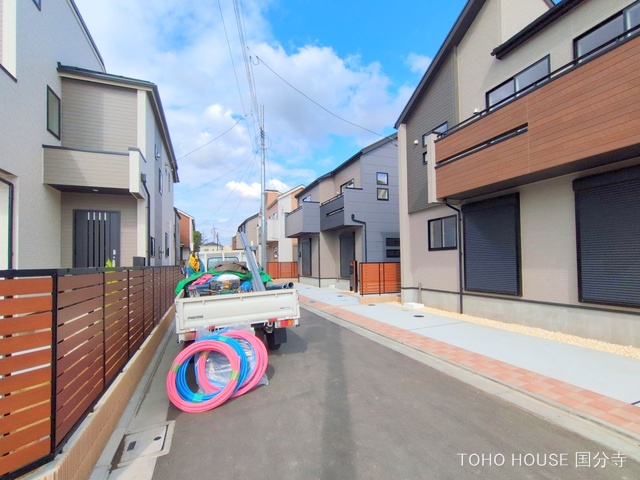 東京都府中市四谷４丁目の新築戸建て完成写真 2025年9月29日撮影