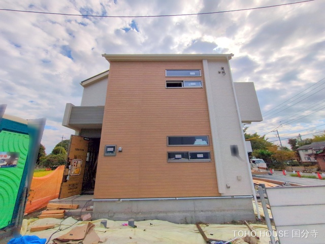 東京都府中市四谷4丁目の新築戸建て外構写真 2025年9月29日撮影