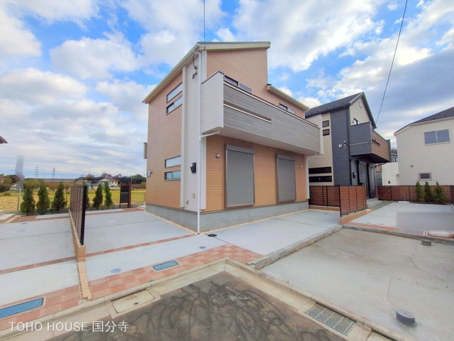 東京都府中市四谷4丁目の新築戸建て完成写真 2025年11月17日撮影