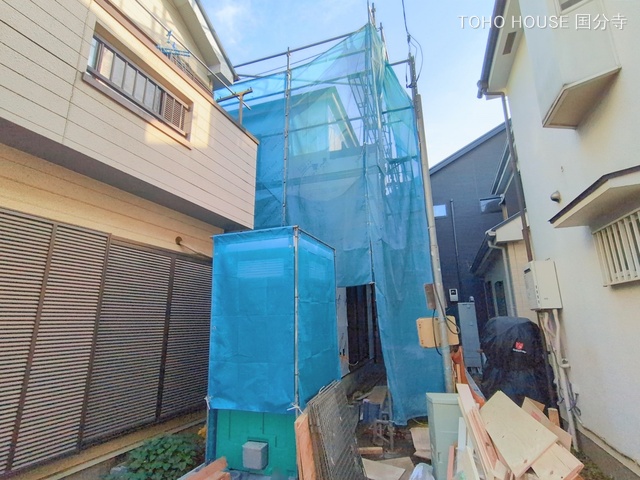 東京都府中市若松町３丁目の新築戸建てシート写真 2026年1月18日撮影