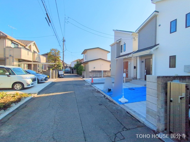 東京都府中市北山町２丁目の新築戸建て完成写真 2025年11月26日撮影