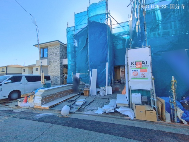 東京都府中市朝日町１丁目の新築戸建てシート写真 2026年1月12日撮影