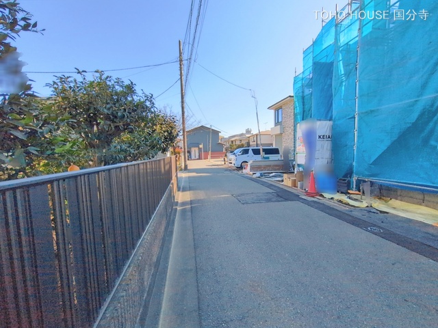 東京都府中市朝日町１丁目の新築戸建てシート写真 2026年1月12日撮影