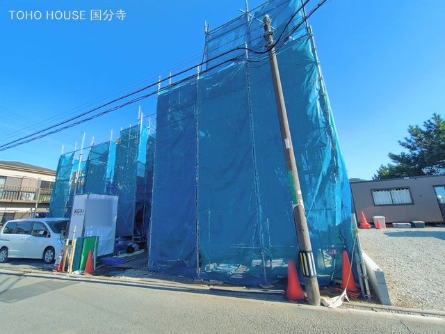 東京都府中市朝日町１丁目の新築戸建て上棟写真 2026年1月12日撮影