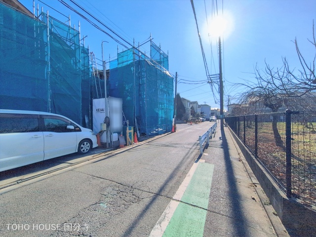 東京都府中市朝日町１丁目の新築戸建て上棟写真 2026年1月12日撮影