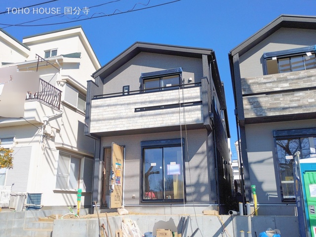 東京都府中市小柳町5丁目の新築戸建て外構写真 2026年2月18日撮影