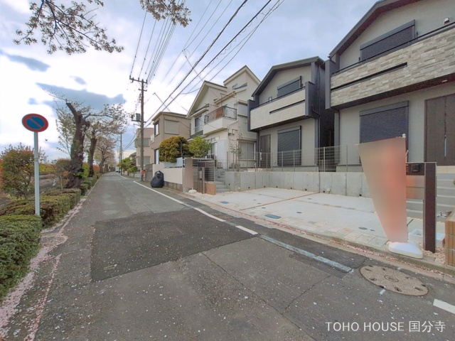 東京都府中市小柳町５丁目の新築戸建て完成写真 2026年4月6日撮影