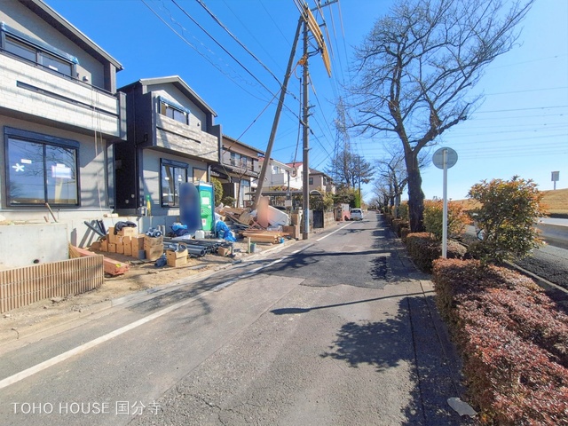 東京都府中市小柳町5丁目の新築戸建て外構写真 2026年2月18日撮影